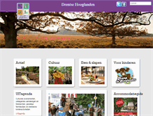 Tablet Screenshot of drentsehooglanden.nl